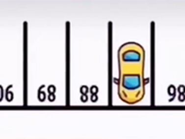 Apenas 2% das pessoas conseguem adivinhar o número correto embaixo do carro