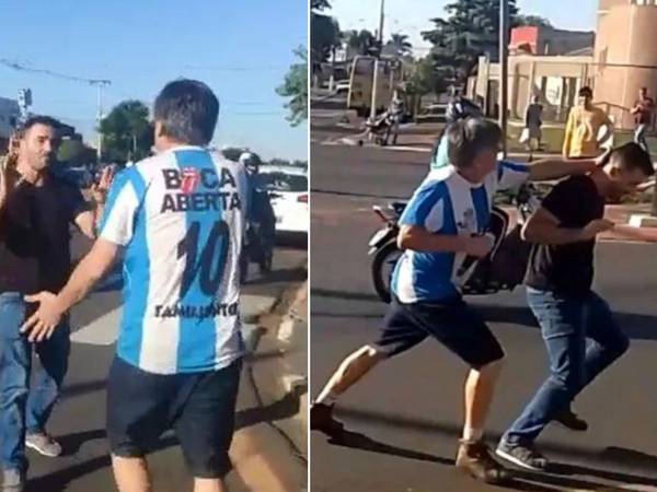 VÍDEO: Arthur do Val leva socos e chutes do ex-deputado Boca Aberta durante viagem ao Paraná