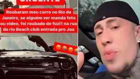 Após apelo nas redes sociais, MC Daniel recupera carro de R$ 700 mil que tinha sido roubado no RJ