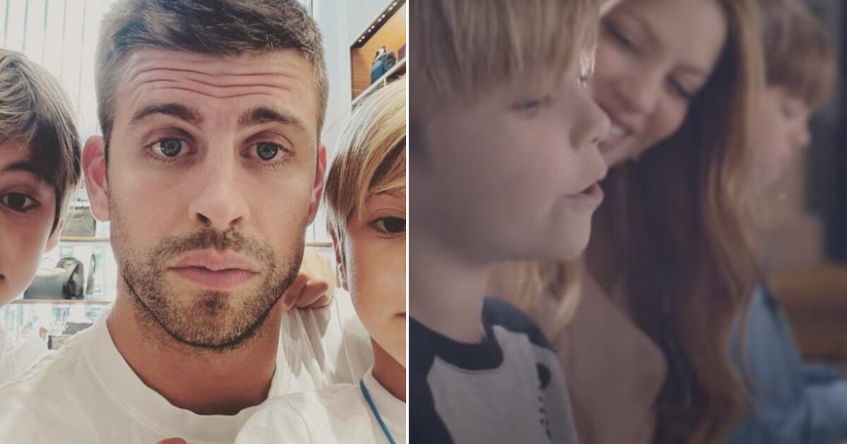 Así supo Piqué que sus hijos aparecen en el nuevo video de Shakira – Metro World News Brasil