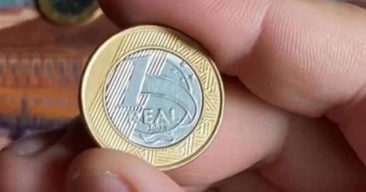 ¡Esta moneda real puede valer hasta 8 mil reales brasileños!  ¡Comprueba si tienes uno!  – Metro Mundo Noticias Brasil