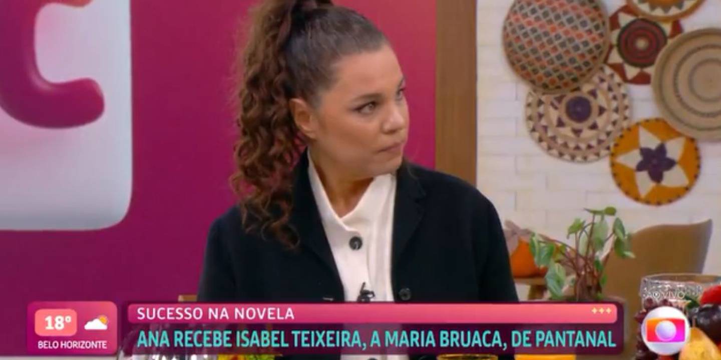Isabel Teixeira toma café com Ana Maria Braga