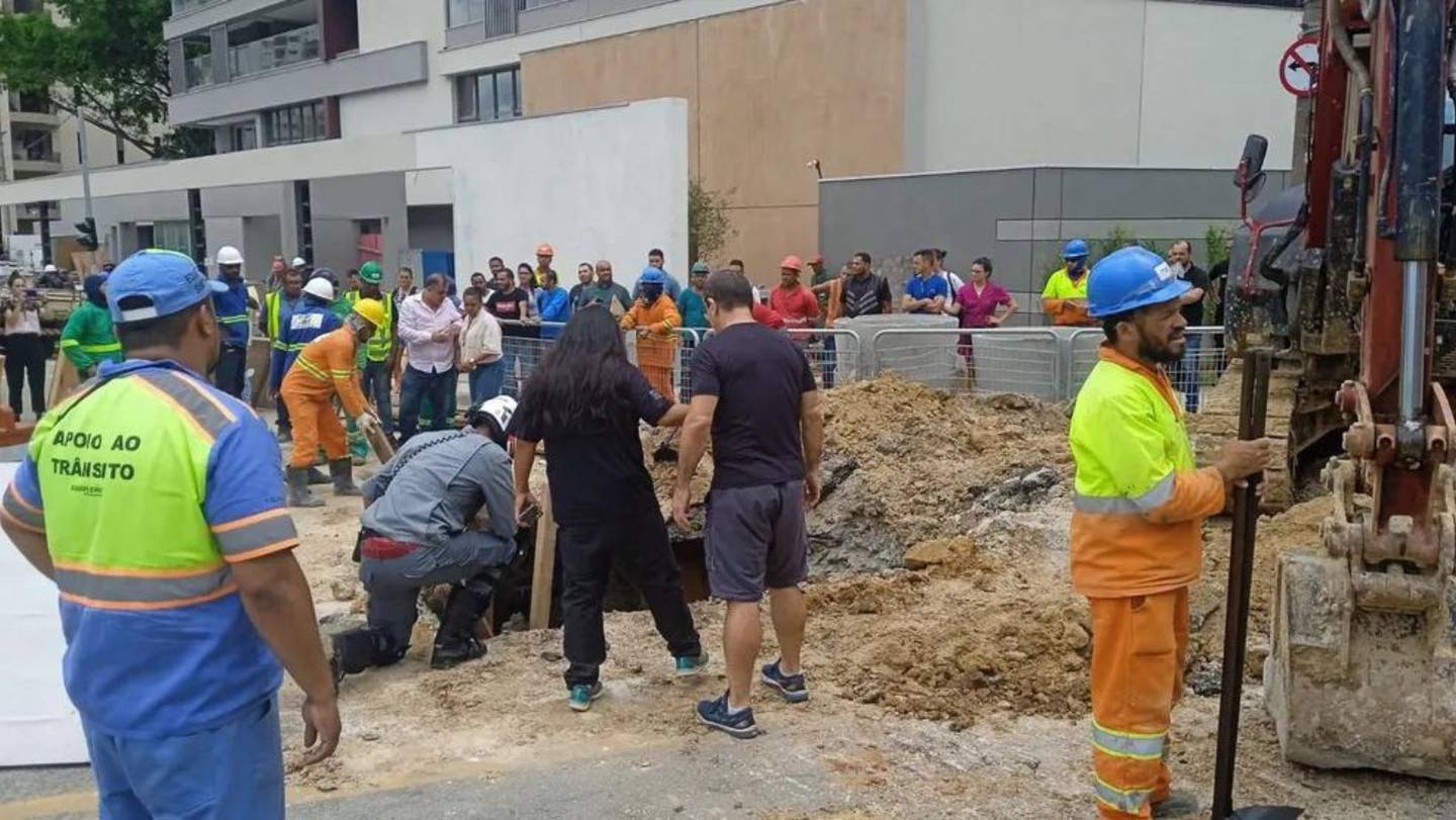 Acidente em SP: Sabesp fazia obras de manutenção na zona sul da capital paulista