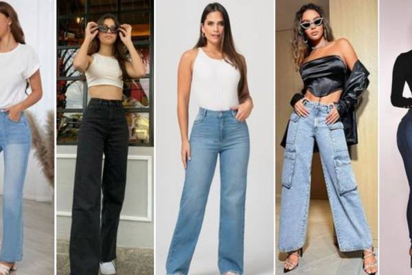5 tipos de jeans que farão você parecer mais alta e que valorizam muito seu visual