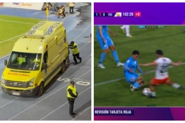 Vergonha do futebol viraliza: ambulância quebra ao tentar buscar jogador machucado 