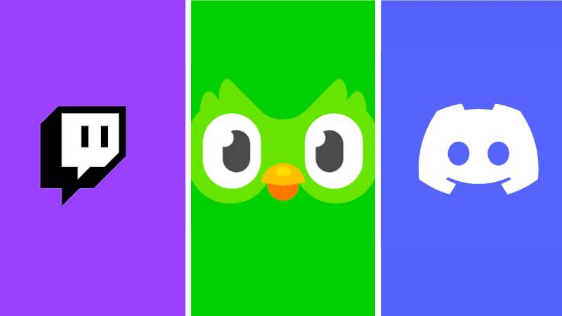 Twitch, Duolingo y Discord | Composición