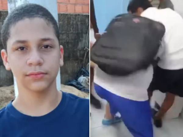 Vídeo mostra aluno que morreu após agressão em escola sendo ‘surrado’ por colegas; imagens fortes