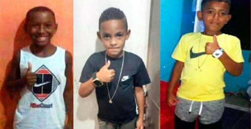Três garotos que estavam desaparecidos foram mortos, diz polícia do RJ