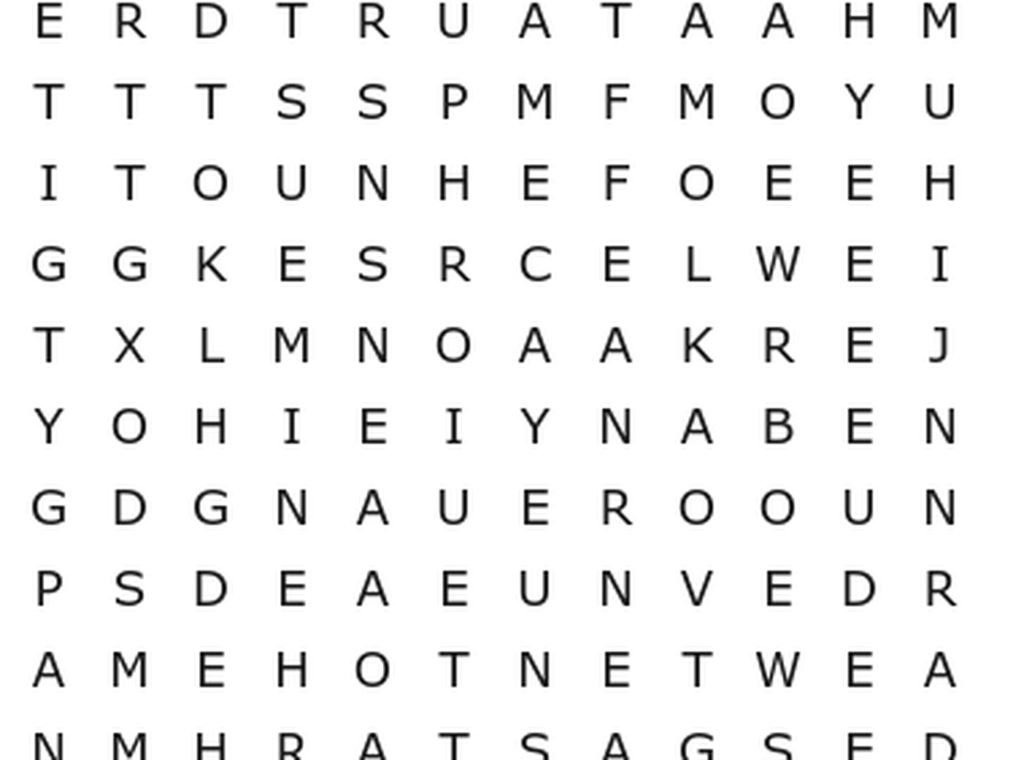 Olhos de água: encontre 'DESGASTAR' e 'SATURAR' neste caça-palavras em  apenas 24 segundos; é capaz? – Metro World News Brasil