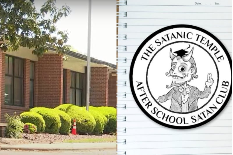 Pais fazem protesto com medo de ‘Clube Satânico’ em escola