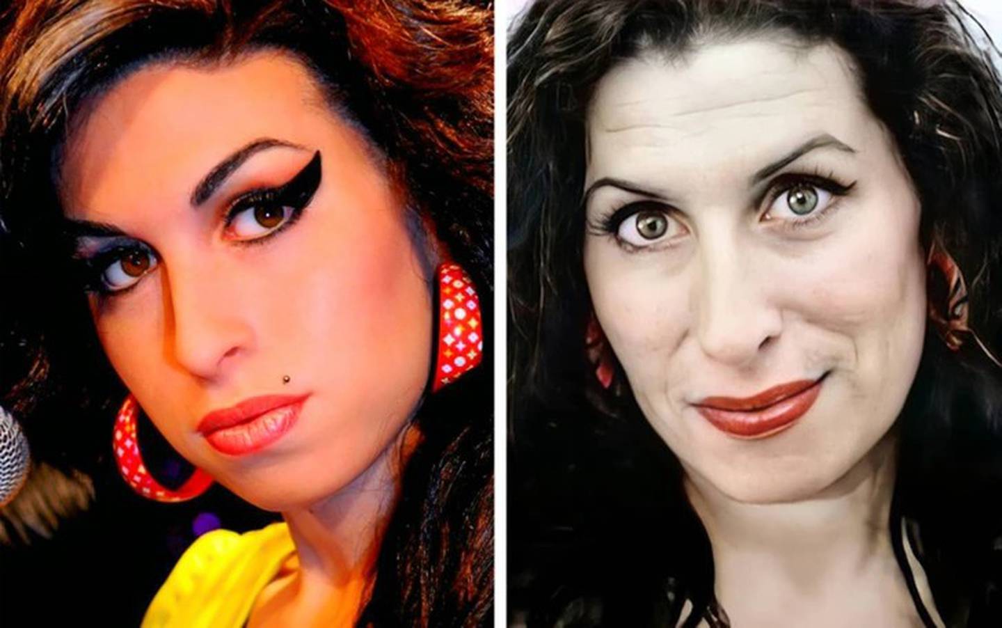 Amy Winehouse según la IA / @RelatocuriosoK