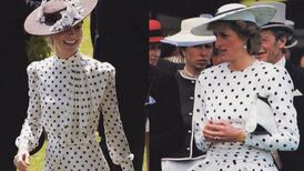 Kate Middleton usa vestido inspirado em look de Lady Di