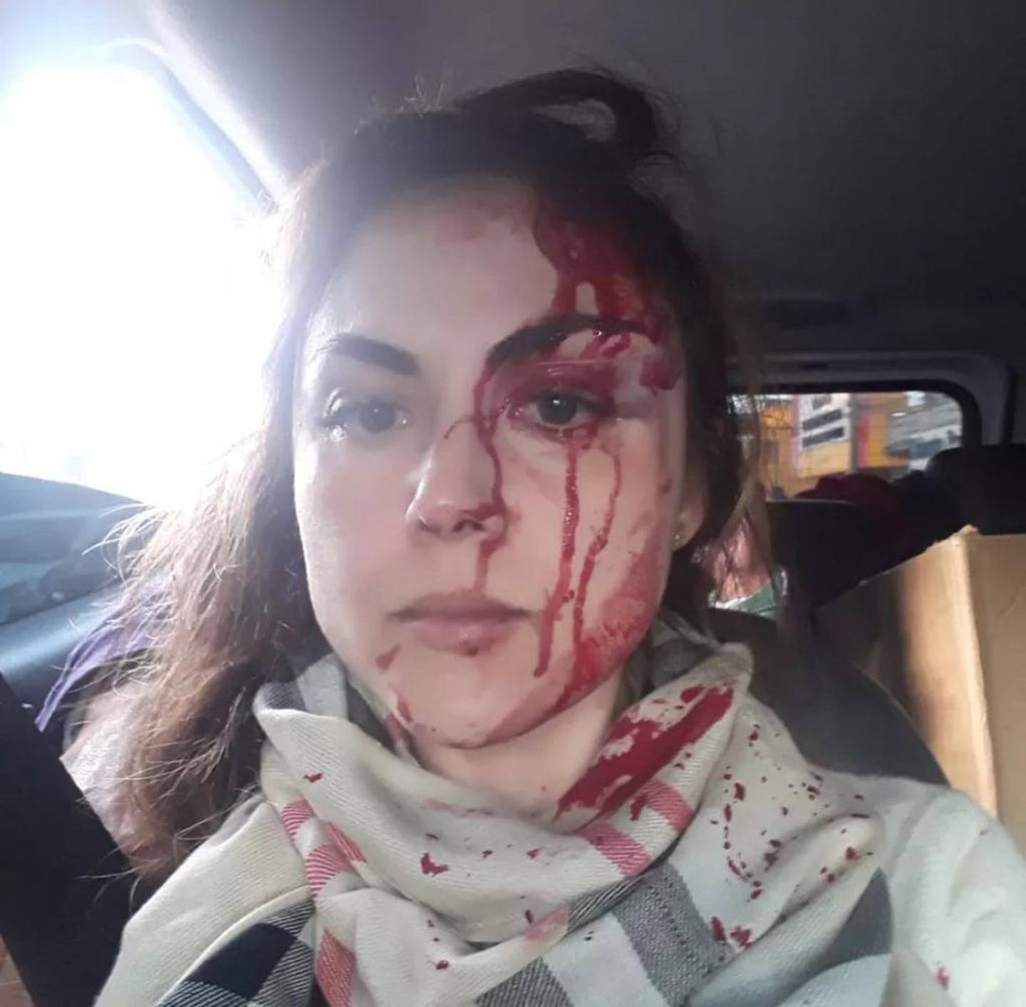 Gabriela Samadello Monteiro de Barros foi agredida por outro procurador