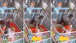 Vídeo flagra momento impressionante em que avó salva bebê de ataque de cobra em cercadinho