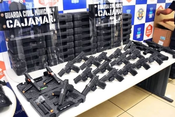 Armas que seriam levadas para manutenção desaparecem de sede da GCM, na Grande São Paulo