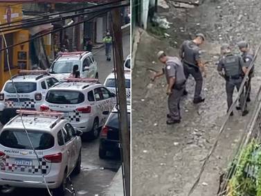 Criança é baleada durante ação da PM em SP; vídeo mostra policiais recolhendo ‘objetos’ no chão