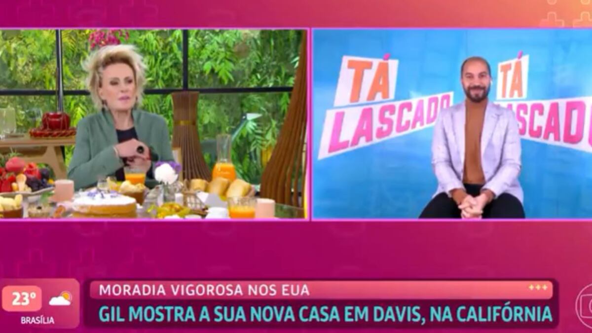 Gil do Vigor apresenta casa nos EUA a Ana Maria Braga