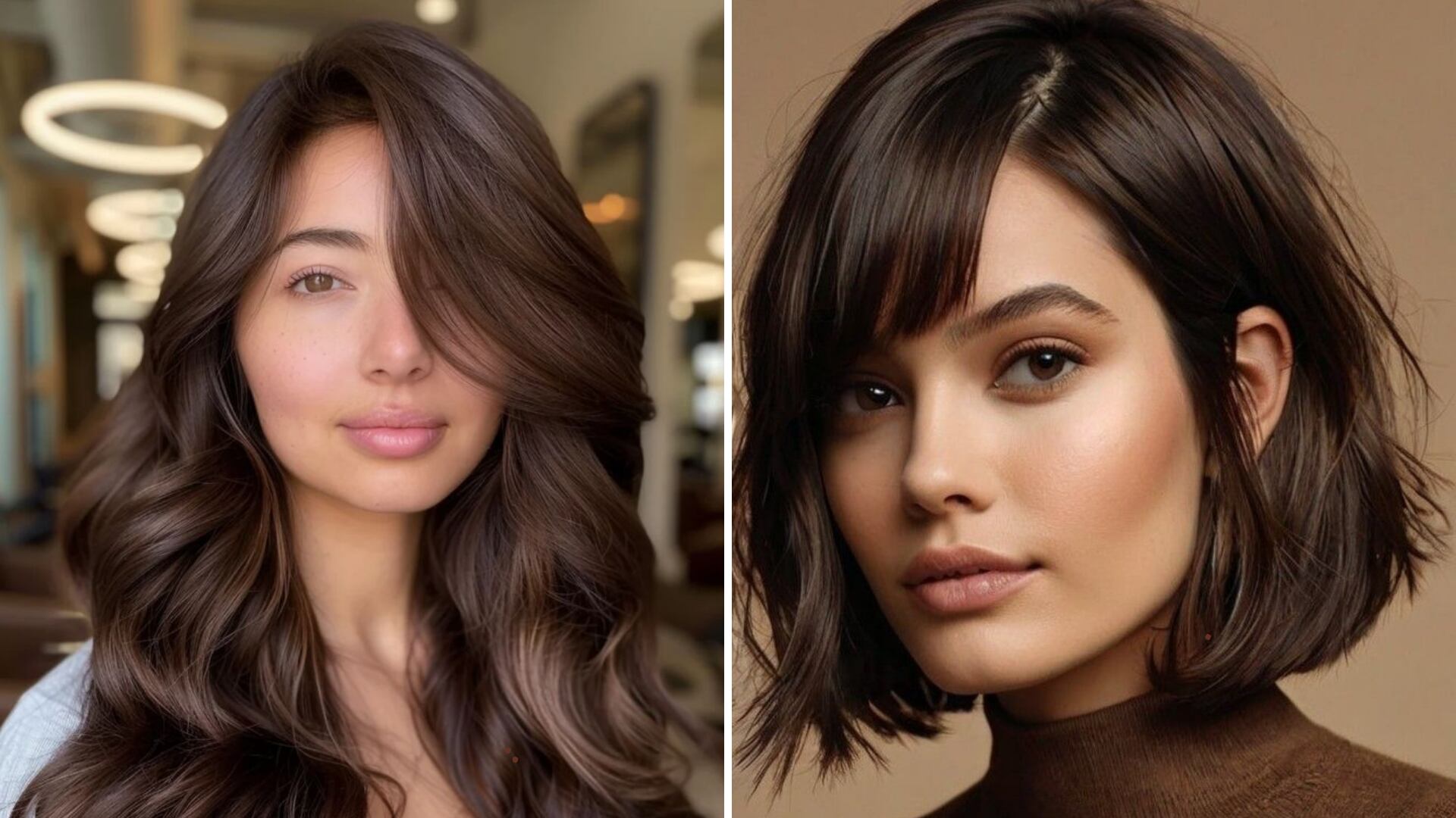 'Dark espresso’: el color de pelo que más van a pedir esta temporada las que llevan el cabello oscuro.