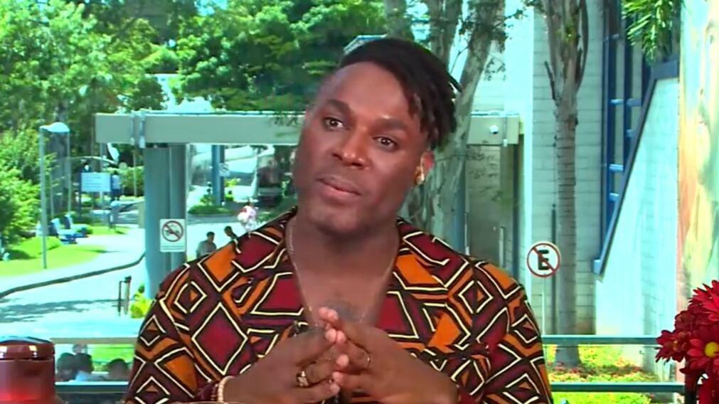 Eliminado do BBB 23, Fred Nicácio toma café no "Mais Você"