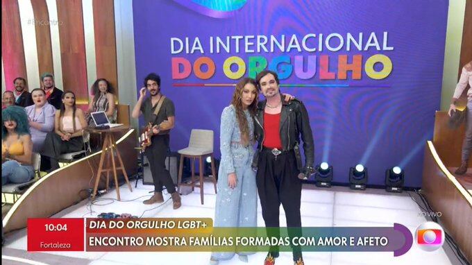 Patrícia Poeta apresenta Encontro sobre o Dia Internacional do Orgulho