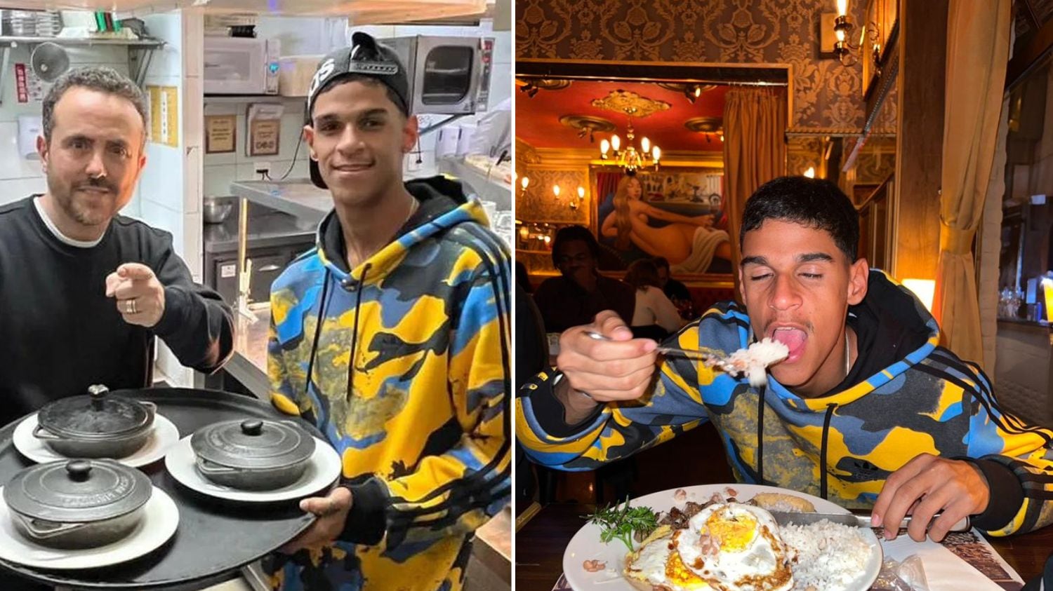 Ele se deliciou no Paris 6