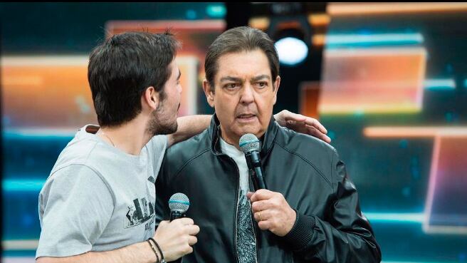 João e Fausto Silva