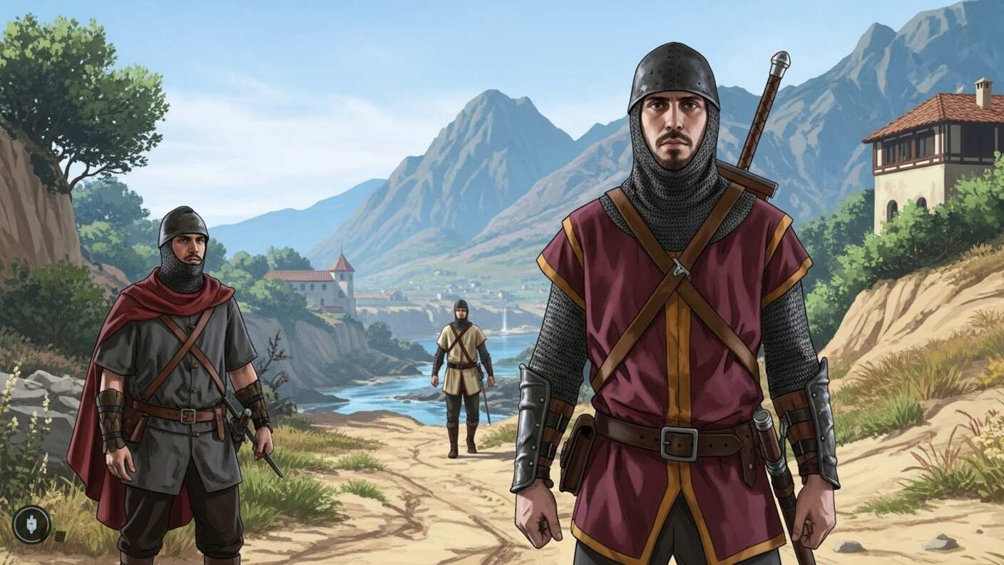 cómo sería un juego GTA inspirado en la edad media / Whisk-FW