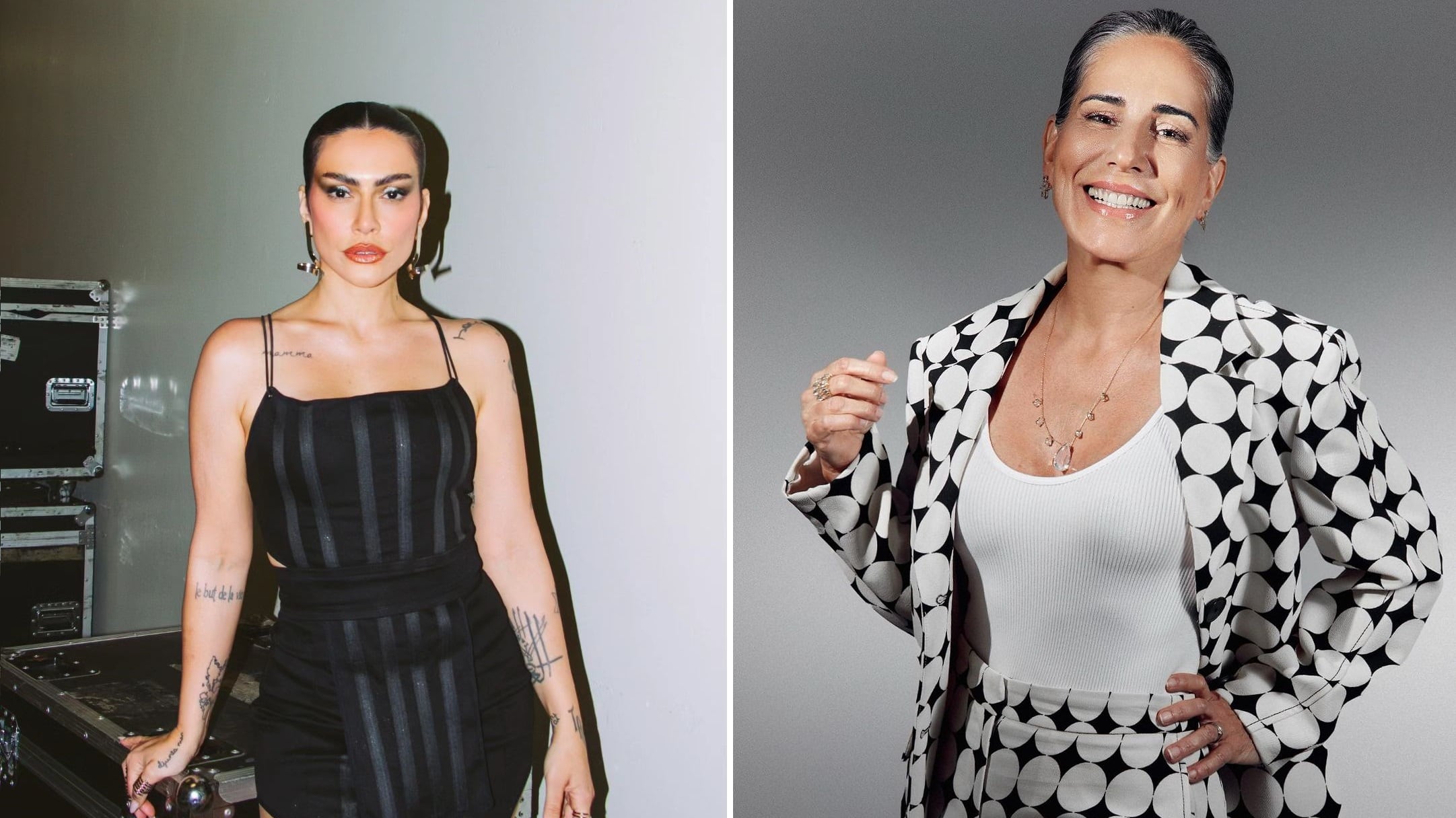 Gloria Pires e Cleo protagonizam selinho