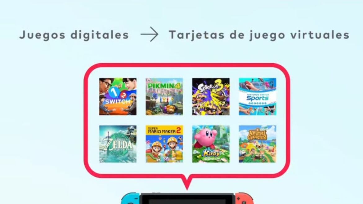 Nintendo revoluciona el juego digital con las Virtual Game Cards