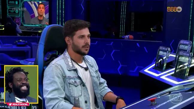 Rodrigo Mussi 'aparece' no quarto secreto do 'BBB 22'