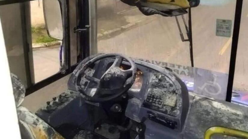 Ele ficou ferido e foi socorrido