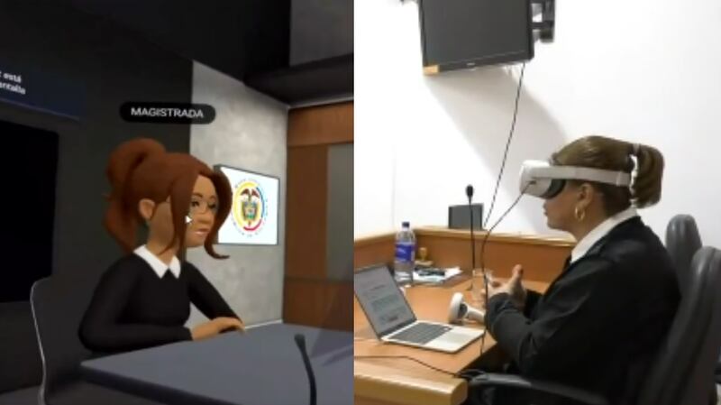 Primera udiencia en el metaverso en Santa Marta