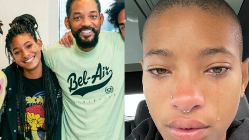 A verdade por trás das fotos em que a filha de Will Smith aparece chorando