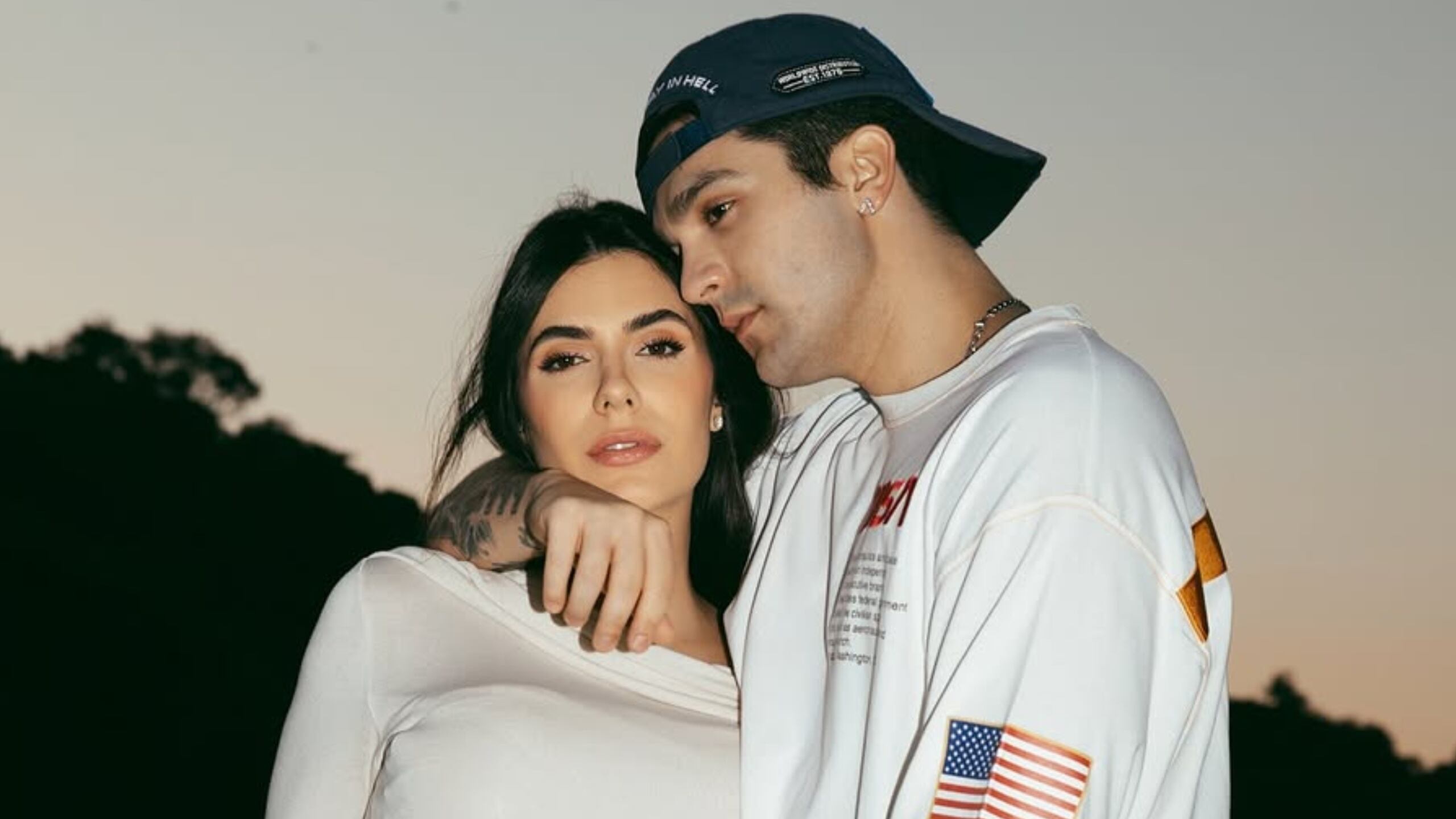 Jade Magalhães e Luan Santana