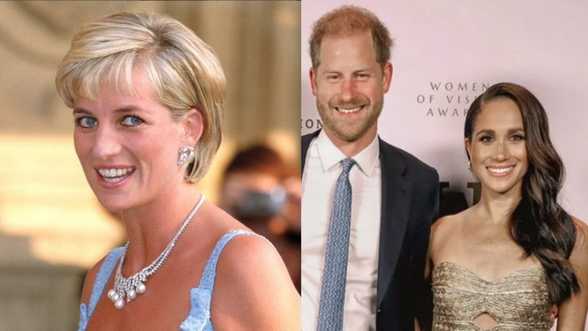 Assim como Lady Di, Harry e Meghan foram perseguidos por paparazzis e quase sofreram acidente
Fotos: @lady.diana._ | @meghandharry