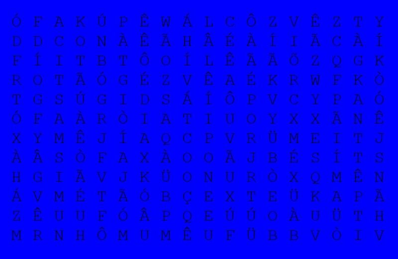 Encontre a palavra "numismática" neste desafio impossível