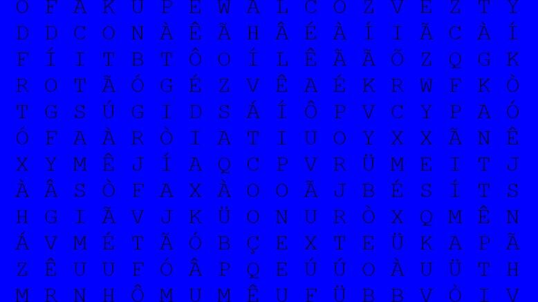 Encontre a palavra "numismática" neste desafio impossível