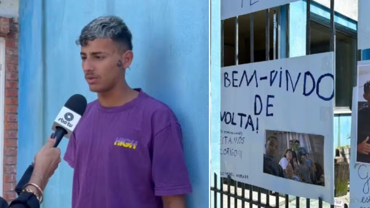 Ele é o único sobrevivente