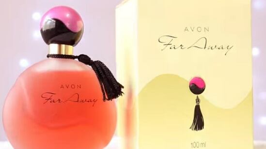Frasco de perfume Far Away