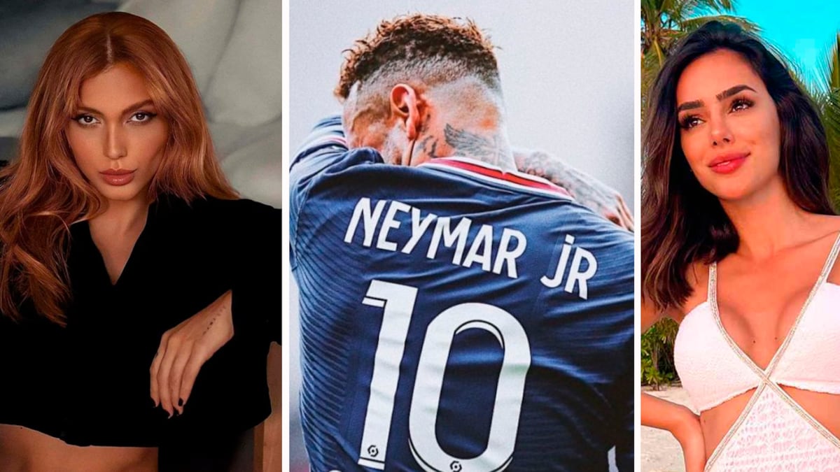 Fernanda Campos, Neymar Jr e Bruna Biancardi