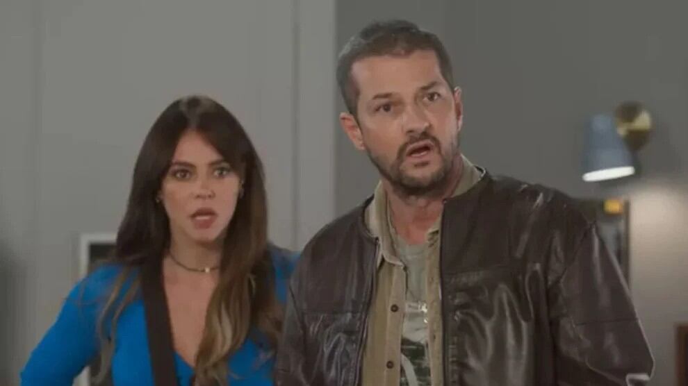 Ao lado de Pat (Paolla Oliveira), Moa (Marcelo Serrado) vira o guardião da fórmula secreta em Cara e Coragem