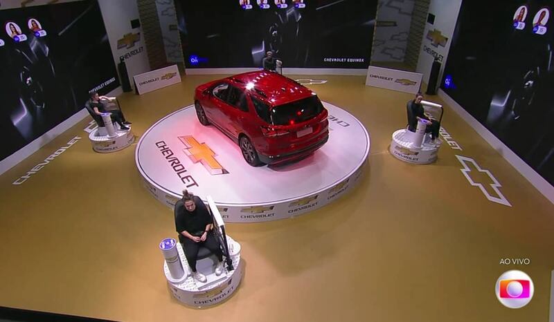 Larissa, Bruna, Aline e Amanda disputam a última prova do BBB 23