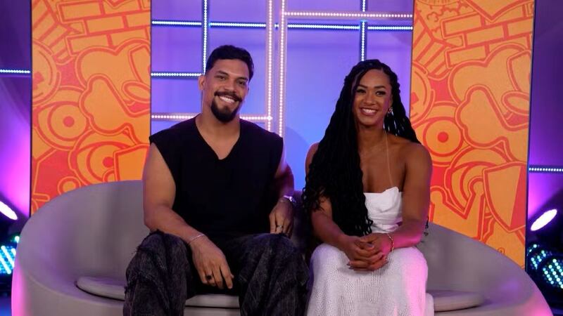 A dupla Vinícius e Aline entra no BBB 25