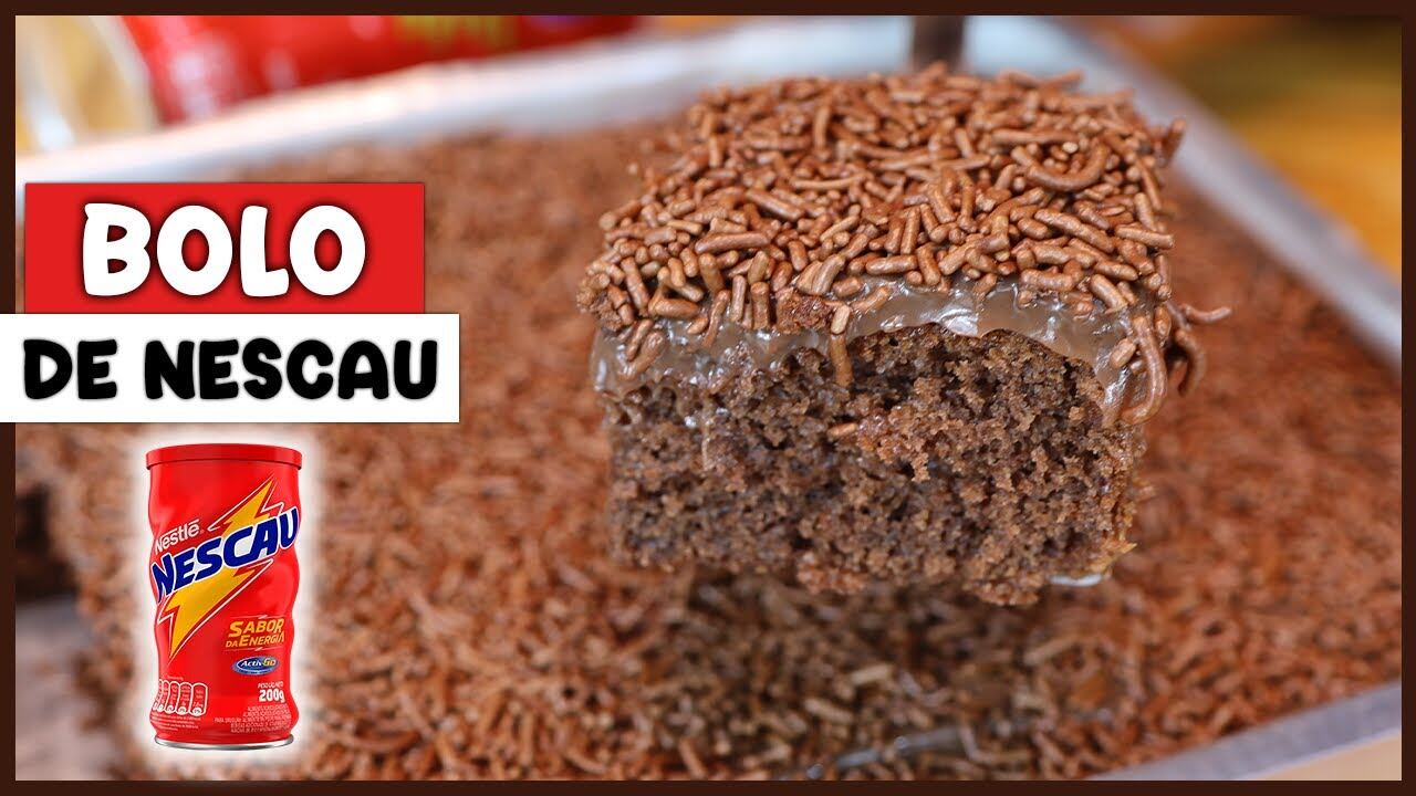 bolo de nescau