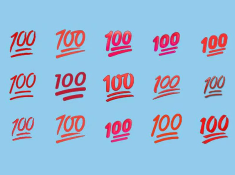 Emoji 100