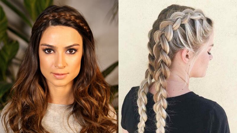 5 penteados com tranças fáceis de fazer sozinha para cabelos lisos