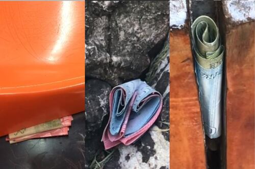 Ilha do Tesouro em Santiago: usuário anônimo esconde dinheiro e, se você encontrar, é seu