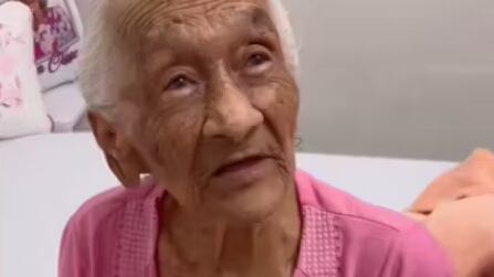 Dona Cissa aos 103 anos