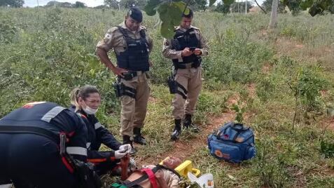 Idoso foi encontrado desorientado após três dias perdido