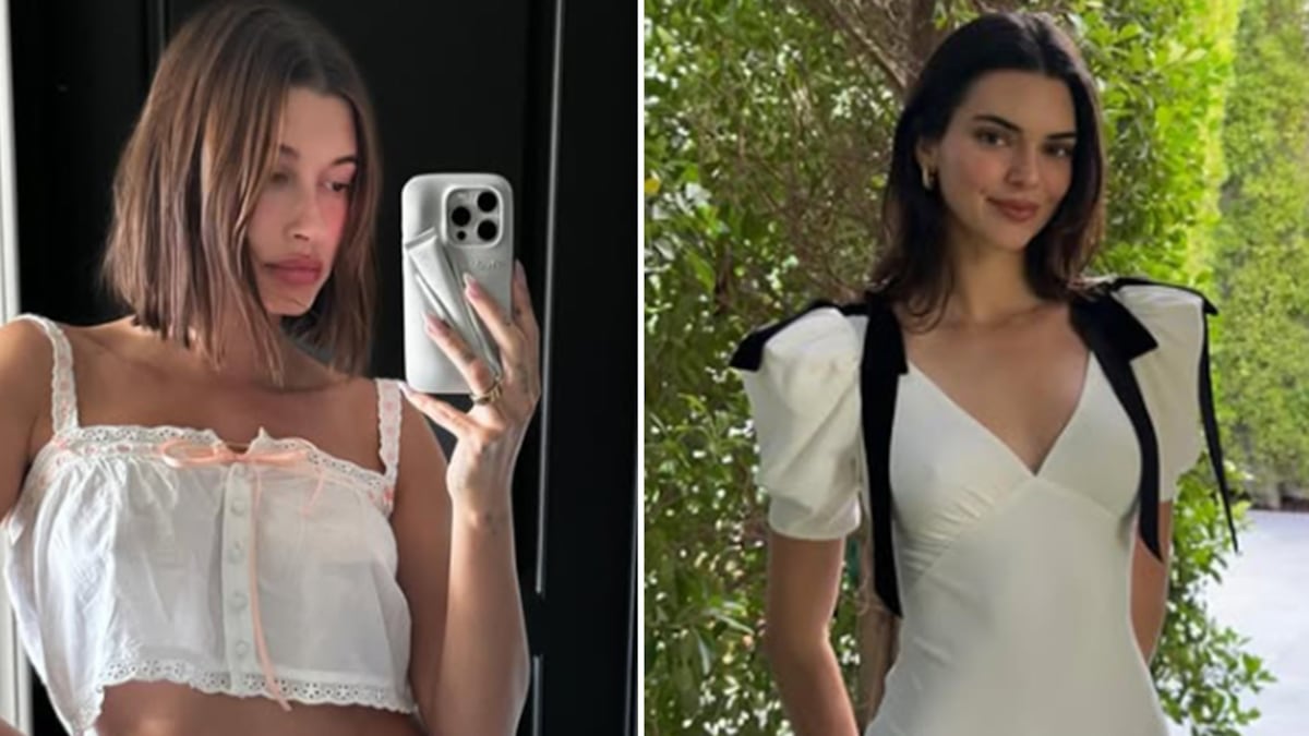 Kendall Jenner y Hailey Bieber looks